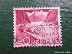 Sellos: +suiza, 1949, Yvert 485